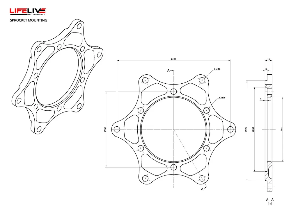 CNC Sprocket mount.webp