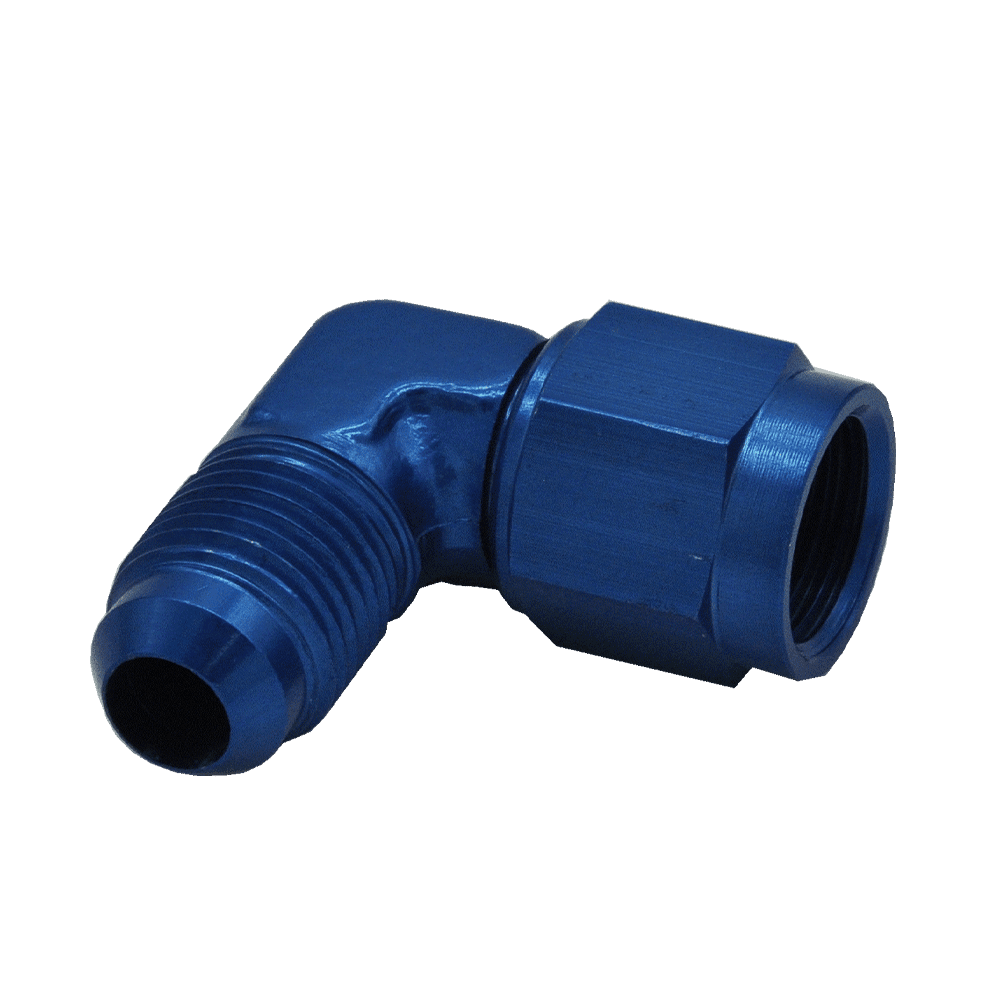 JIC Verbindungsadapter 90° DASH 6 9/16-18