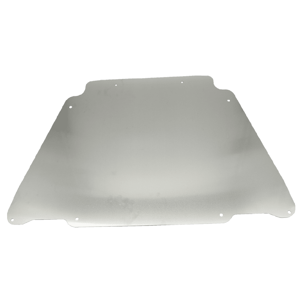 Upper plate cockpit 1,0 mm alu