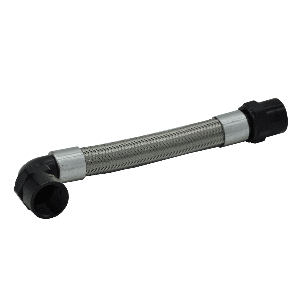 Fuel hose 8.5 cm 1 x 90° & 1 x straight connection Suzuki