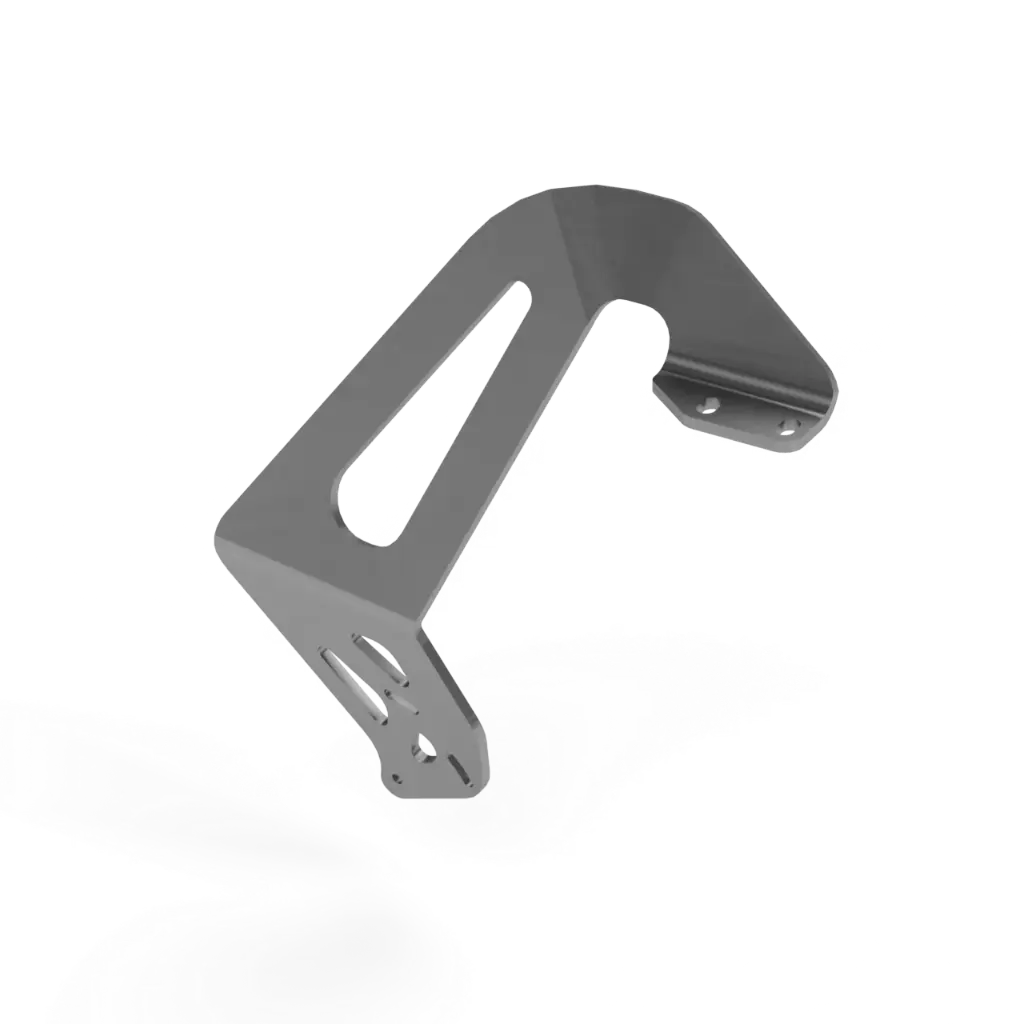 Rear wing left support low angle
