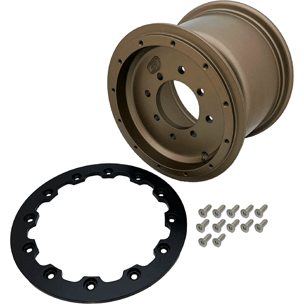 Rear rim 8x10 Goldspeed Beadlock