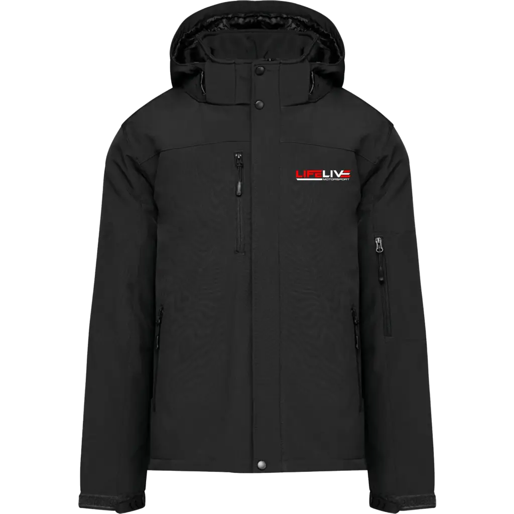 Veste hiver noir Lifelive