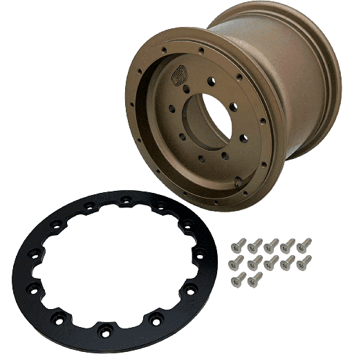 [36520047] Rear rim 8x10 Goldspeed Beadlock