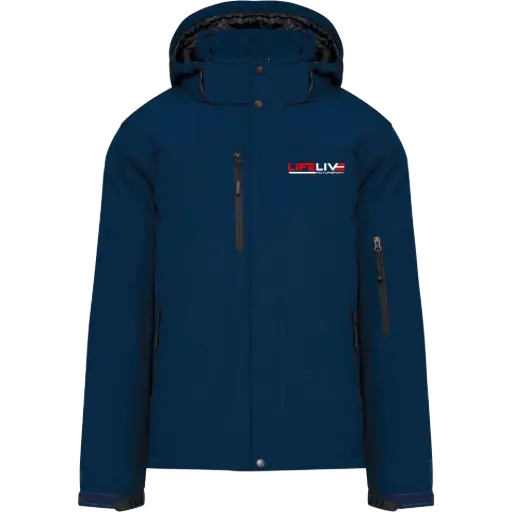 Veste hiver bleu Lifelive