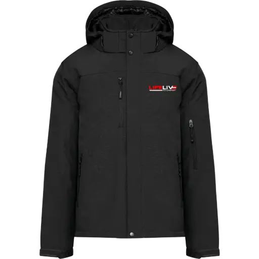 Veste hiver noir Lifelive