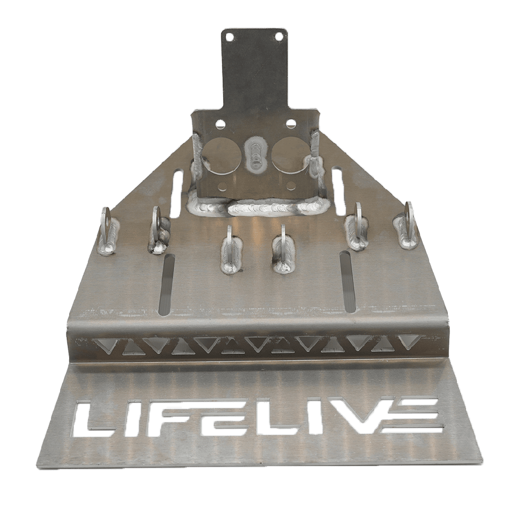 Base plate pedal box finished