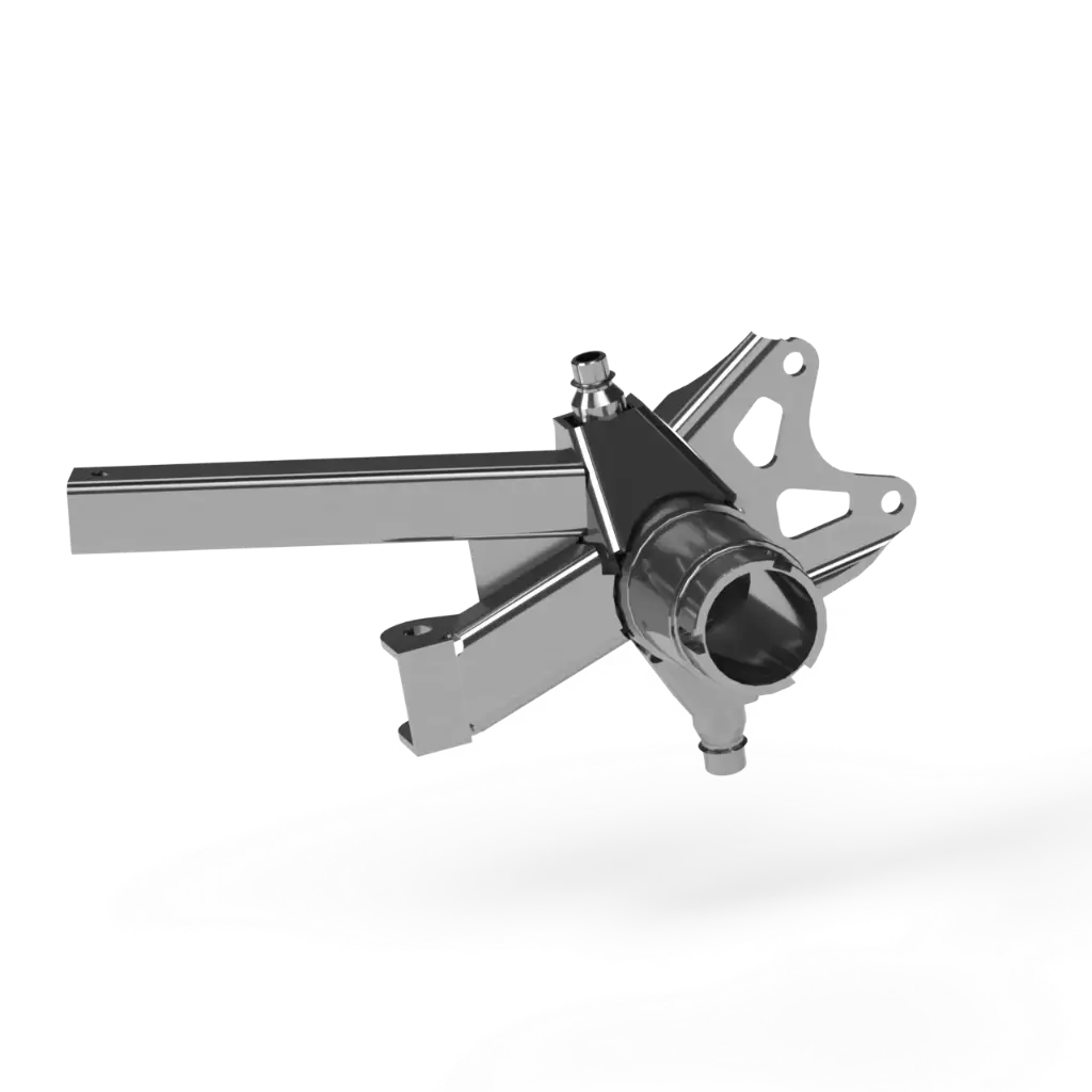 Front right upright TN11 welded