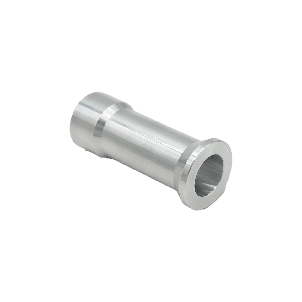 Aluminum spacer sleeve for rear swing arm