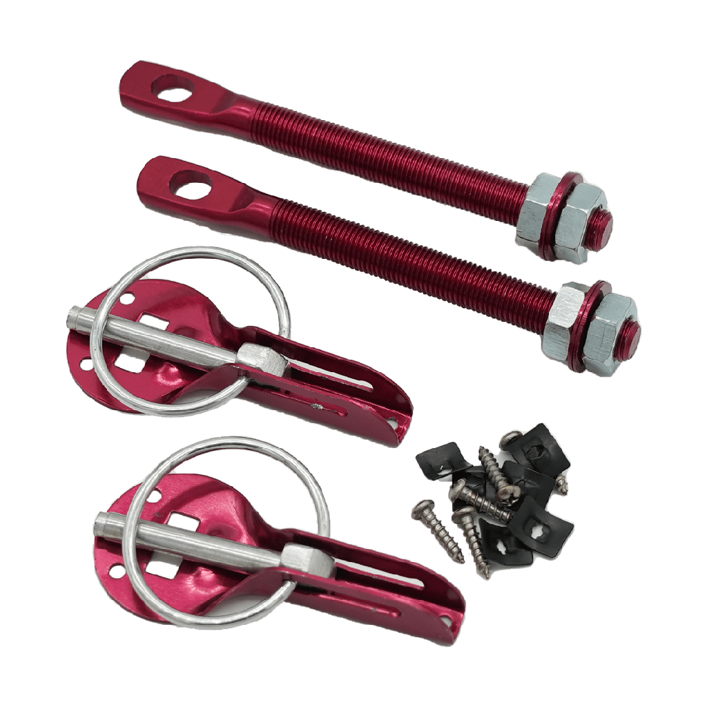 [355010] Fixation carosserie frontale rouge