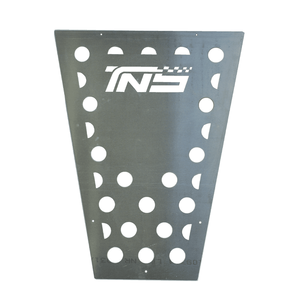 [355018] Fond plat moteur 3mm alu
