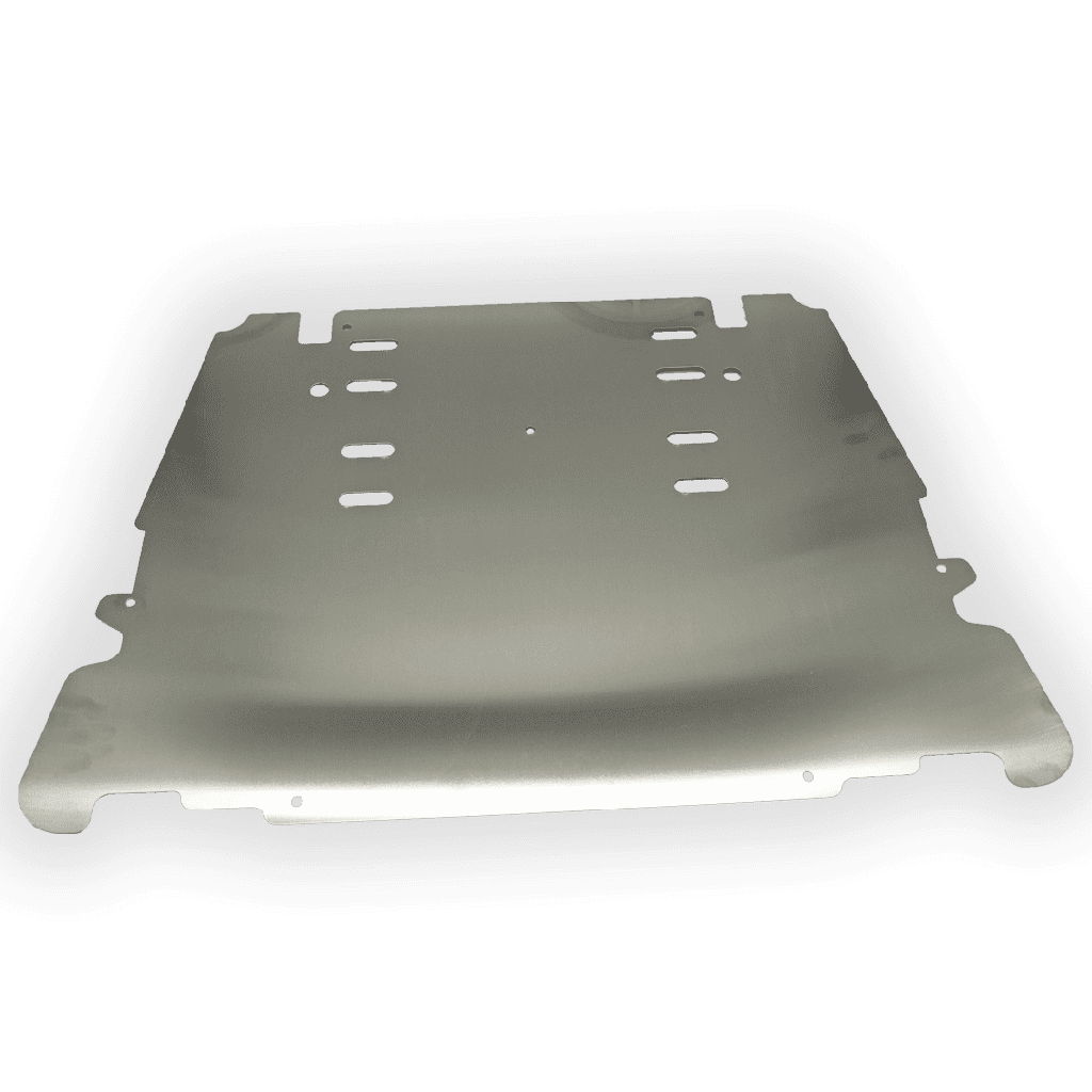 Lower plate cockpit 1,0mm alu Evo