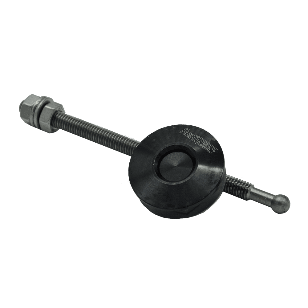 Push clip alu zwart