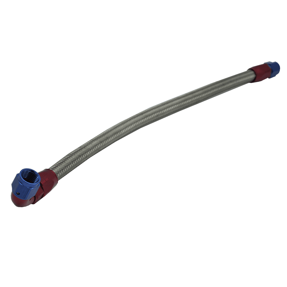 [360023] Benzinleitung 35 cm 2 x 90° Anschluss FIA Tank