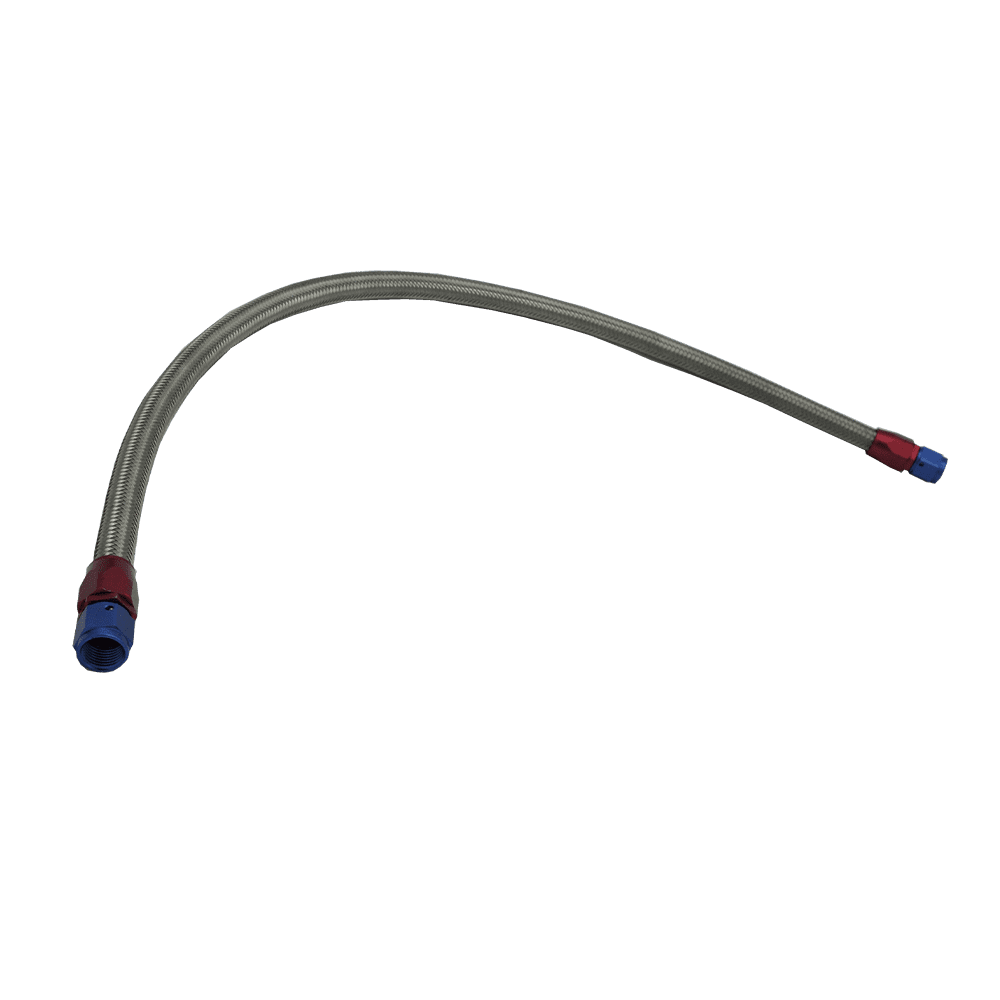 Fuel hose 68 cm 2 x straight connection FIA tank