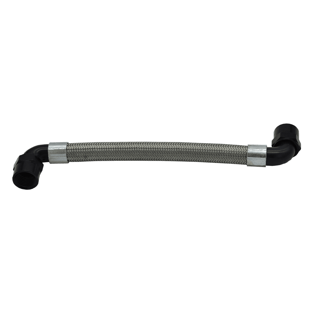 [360036] Durite de carburant 14 cm 2 x 90° connexion Suzuki