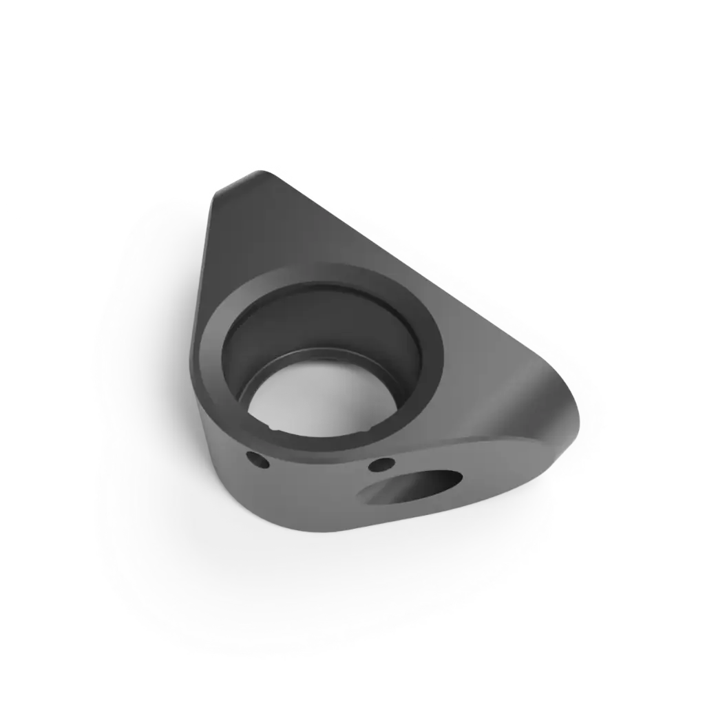 Front upper wishbone clevis (left)