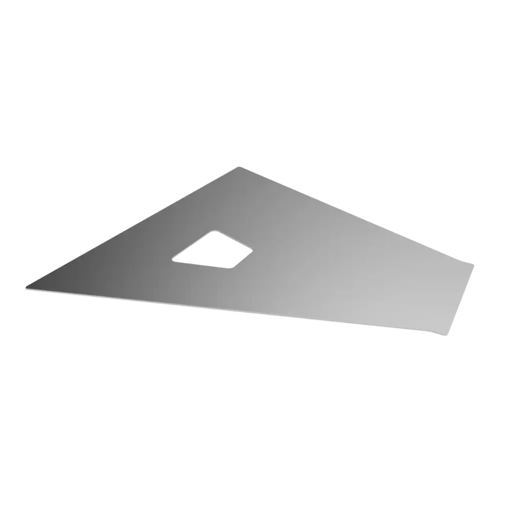 [611361] Tôle de plancher (Moteur) - Acier - Option
