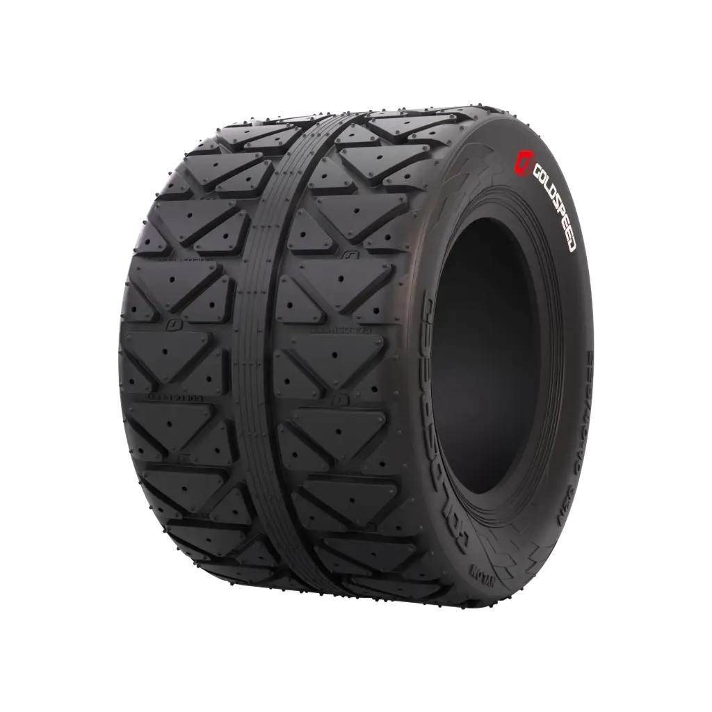 Rear tyre Goldspeed red