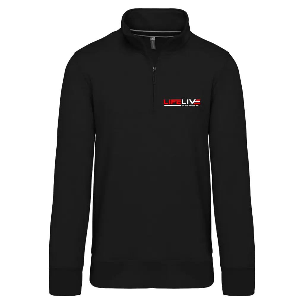 [611739] Sweat demi-zip Lifelive (S)