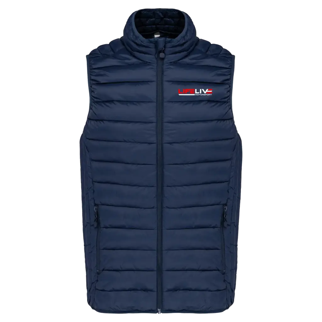 Lifelive blue sleeveless jacket 