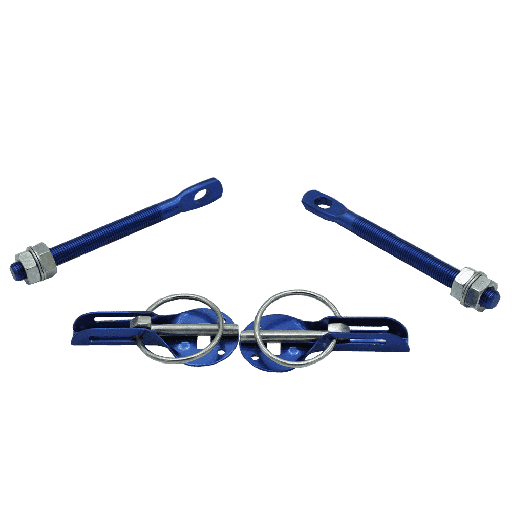 [355023] Bracket body front blue