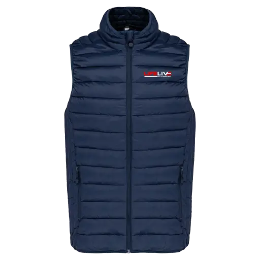 Lifelive blue sleeveless jacket 